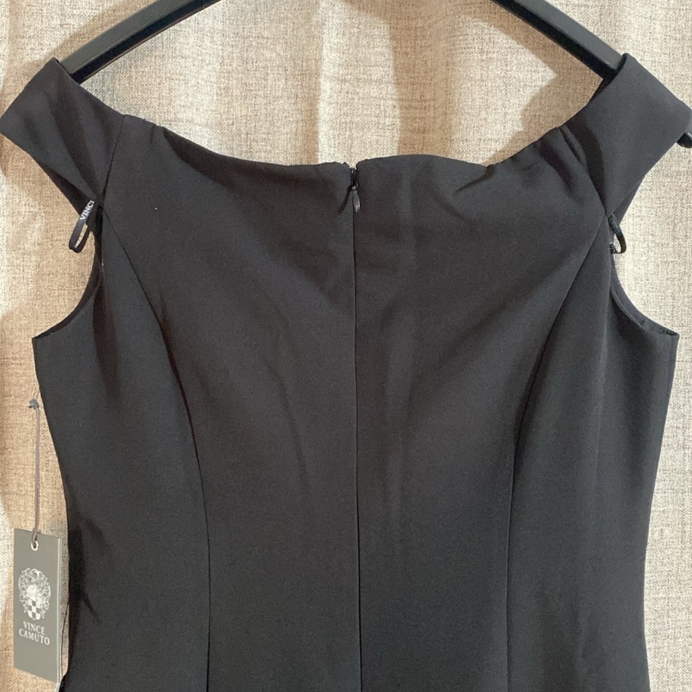 Vince Camuto Women’s Sweetheart Neckline Evening Dress Black Size 6 - Picture 5 of 6